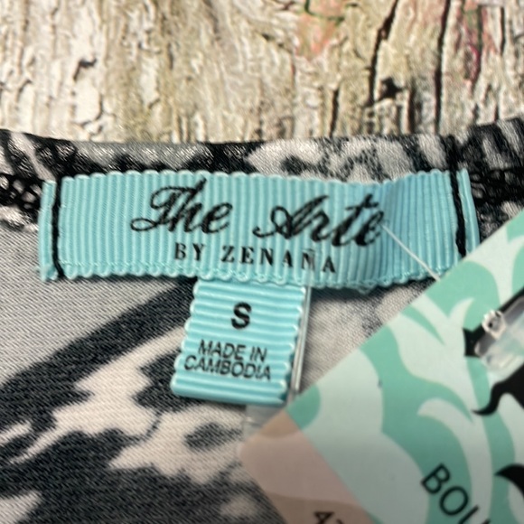 Nwt The Arte by Zenana snakeskin print bodycon dress - Picture 3 of 6